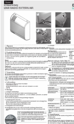 Diehl Metering IZAR RADIO EXTERN AIR Installatiehandleiding