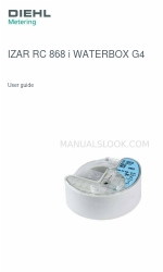 Diehl Metering IZAR RC 868 i WATERBOX G4 사용자 설명서