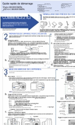 Olympus 300 Digital - Stylus 300 3.2 MP Digital Camera (フランス語)迅速な操作マニュアル