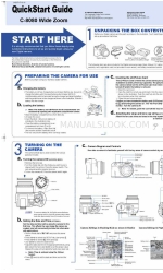 Olympus 8080 - CAMEDIA C Wide Zoom Digital Camera Panduan Memulai Cepat