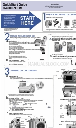 Olympus C 4000 - CAMEDIA Zoom Digital Camera Краткое руководство по эксплуатации