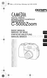 Olympus C-5000Zoom Базовий посібник