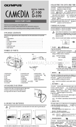 Olympus CAMEDIA C-100 Посібник із швидкого старту