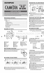 Olympus CAMEDIA C-2 ZOOM Schnellstart-Handbuch