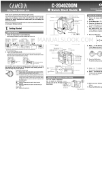 Olympus Camedia C-2040Zoom Краткое руководство по эксплуатации