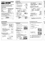 Olympus Camedia C-300 ZOOM Quick Start Manual