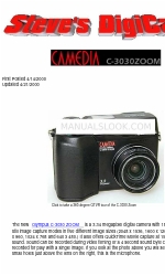 Olympus CAMEDIA C-3030 Zoom 매뉴얼