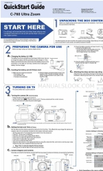 Olympus CAMEDIA C-760 Ultra Zoom 빠른 시작 매뉴얼