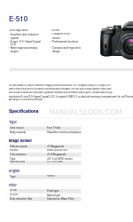 Olympus E420 - Evolt 10MP Digital SLR Camera Технічні характеристики