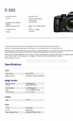 Olympus E420 - Evolt 10MP Digital SLR Camera Технічні характеристики