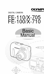 Olympus FE 110 - Digital Camera - 5.0 Megapixel Базовий посібник