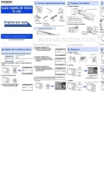 Olympus FE 200 Panduan Memulai Cepat (Spanyol)
