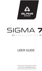 Alpha-Gamer SIGMA 7,1 ユーザーマニュアル