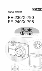 Olympus FE 230 - Digital Camera - Compact Базовий посібник