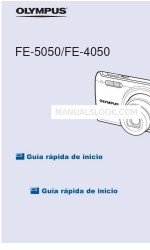 Olympus FE-4050 (스페인어) 빠른 시작 가이드