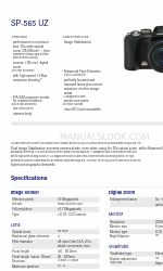 Olympus SP-565 UZ Технические характеристики