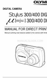 Olympus STYLUS 300 Handbuch