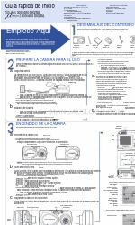 Olympus STYLUS 300 (Spanisch) Schnellstartanleitung