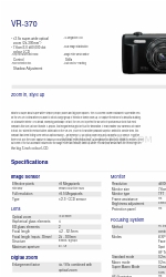 Olympus VR-370 Especificações