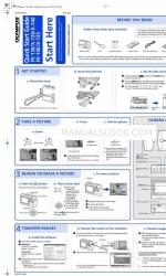 Olympus X-740 Schnellstart-Handbuch