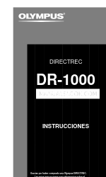 Olympus DR 1000 - Directrec Dictation Kit (Angielski) Instrukcje