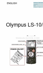 Olympus LS-10 - Linear PCM Recorder 2 GB Digital Voice Skrócona instrukcja obsługi