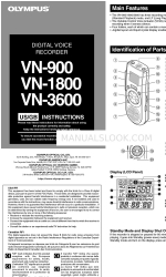 Olympus VN-1800 Instrukcja obsługi