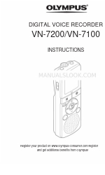 Olympus VN-7100 Manual de instrucciones