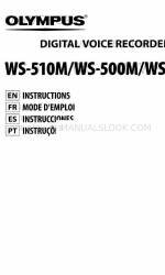 Olympus WS-500M Instructions Manual