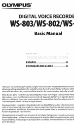 Olympus WS-802 Manual Dasar