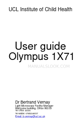 Olympus 1X71 Manual do utilizador