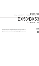 Olympus BX53 Instructions Manual