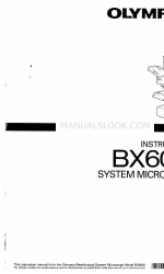 Olympus BX60M Instrukcja obsługi