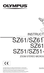 Olympus SZ61 Manuel d'instructions