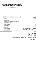 Olympus SZX10 取扱説明書