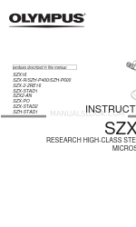 Olympus SZX16 Instrukcja obsługi