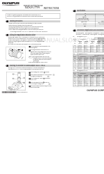 Olympus SZX2-LTTR Instructions