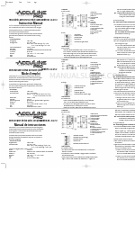 AccuLine 40-6710 取扱説明書