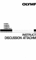 Olympus U-SDO3 Instructions Manual