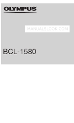 Olympus BCL-1580 Talimatlar Kılavuzu