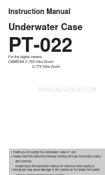 Olympus PT-022 Instruction Manual