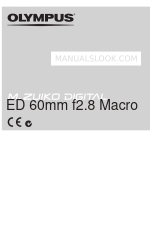 Olympus ED 60mm f2.8 Macro Instrukcja obsługi