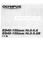 Olympus ED40-150mm f4.0-5.6 Manual de instruções