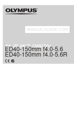 Olympus ED40-150mm f4.0-5.6 Instrukcja obsługi
