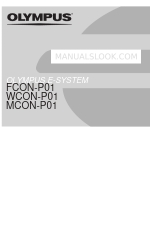 Olympus FCON-P01 Manual do utilizador