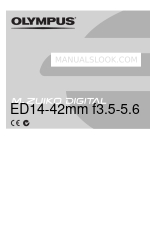 Olympus ZUIKO Digital ED 14-42mm f3.5-5.6 Manual de instrucciones