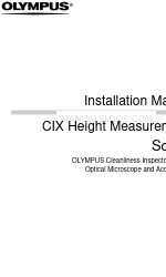 Olympus CIX100 Instrukcja instalacji
