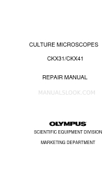 Olympus CKX41 Instrukcja naprawy