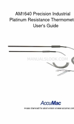 AccuMac AM1640 Manual do utilizador