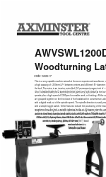 Axminster AWVSWL1200D Manual do utilizador